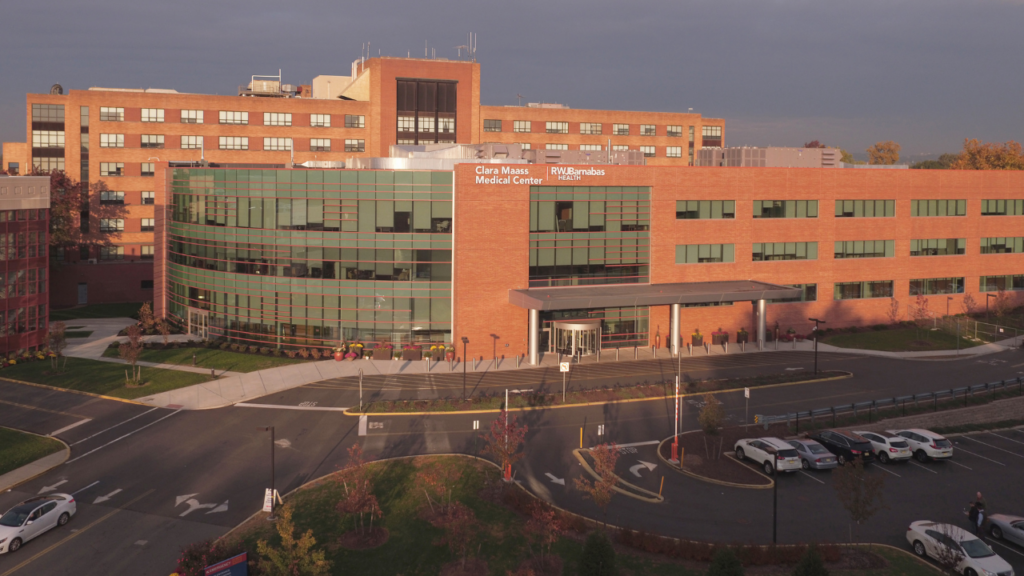 Exterior photo of The Cancer Center at Clara Maass Medical Center