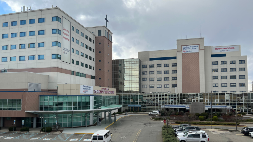 Exterior photo of The Comprehensive Cancer Center at Trinitas Regional Medical Center Elizabeth NJ
